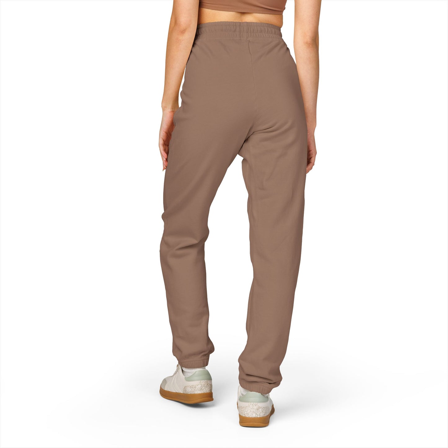 Live Beautiful Fleece Joggers- VIVI BELLLA Stamp Relaxed Fit Sweatpants, Comfortable Lounge Pants, Ideal for Gifts, Perfect for Home or Casual Outings