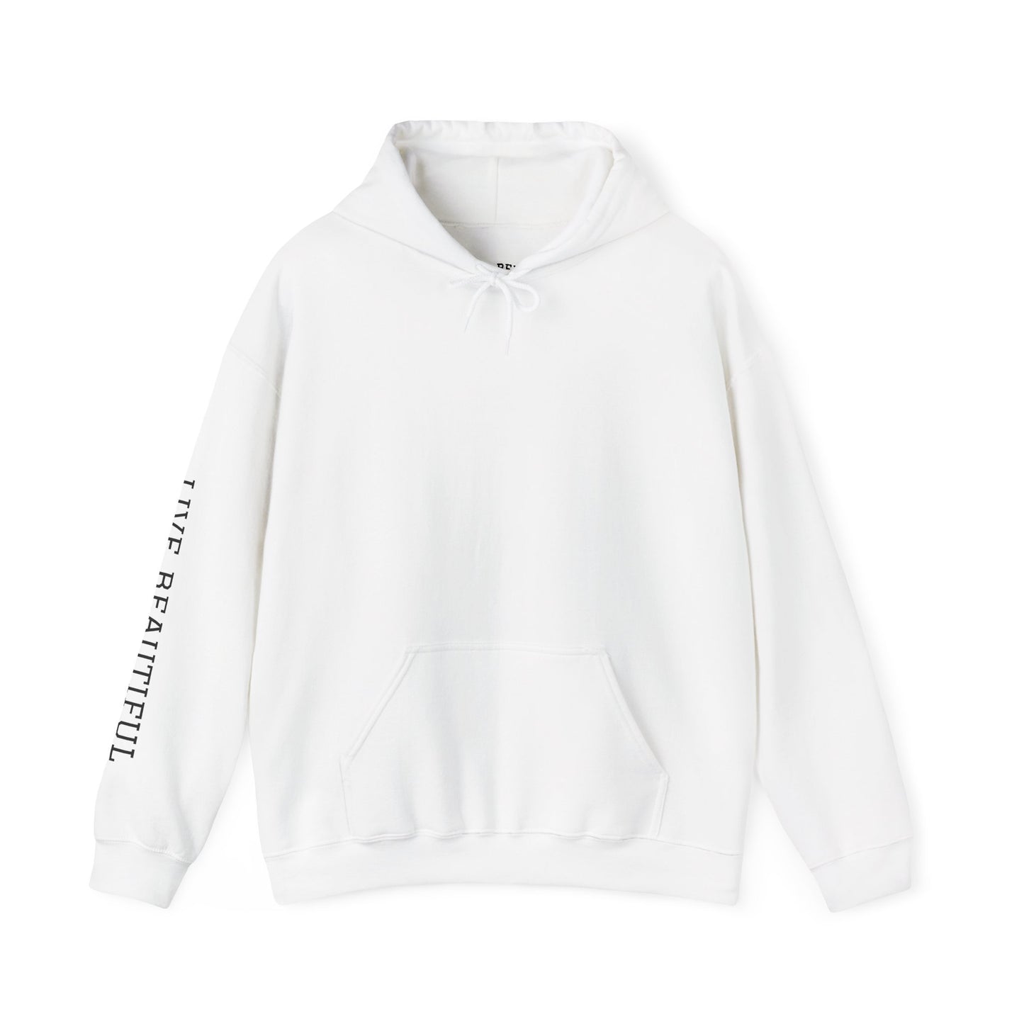 Live Beautiful Hoodie- VIVI BELLA- Beautiful Vibes Hooded Sweatshirt