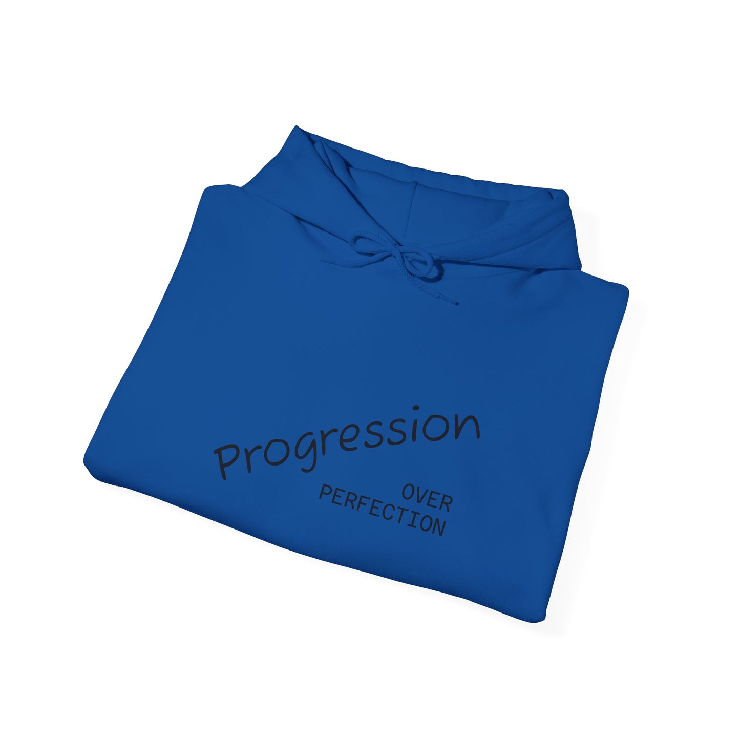 Live Beautiful Hoodie- Progression Over Perfection Hooded Sweatshirt