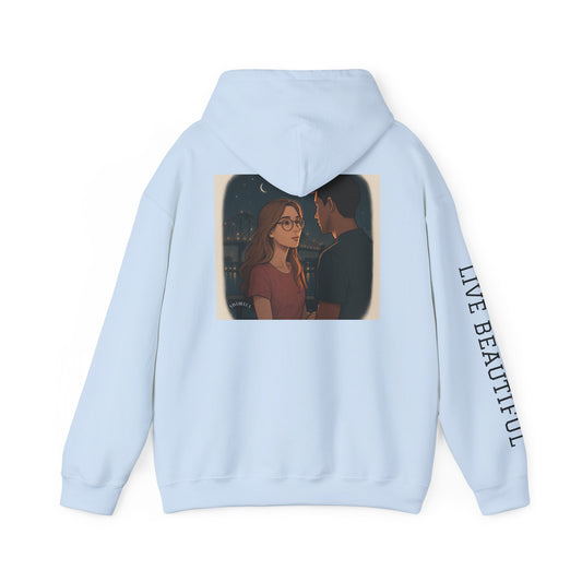 Live Beautiful Hoodie- Sweet Dreams are made in New Orleans -Cozy Sleepwear Hoodie, Gift for Dreamers, Chill Vibes, Casual Outfit, Inspirational Apparel