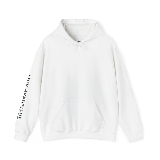 Live Beautiful Hoodie- VIVI BELLA- Beautiful Vibes Hooded Sweatshirt