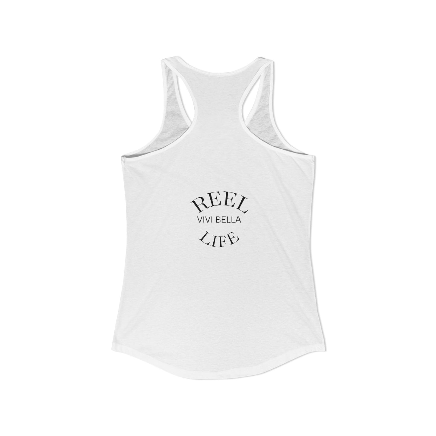 Live Beautiful: Reel Life Racerback Tank